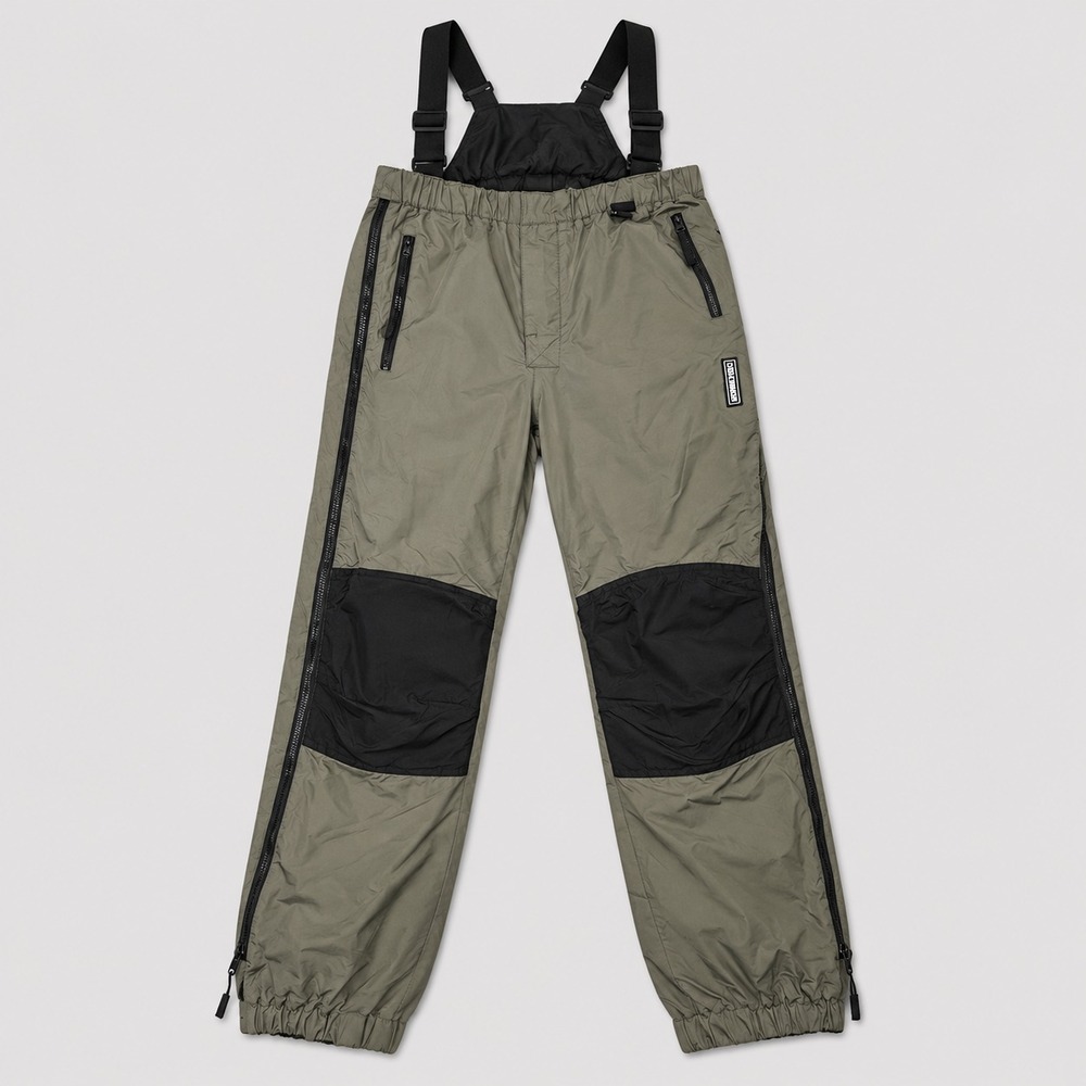Obermeyer Youth 18 Ski Snow Bib Pants Kids Gray Insulated Waterproof